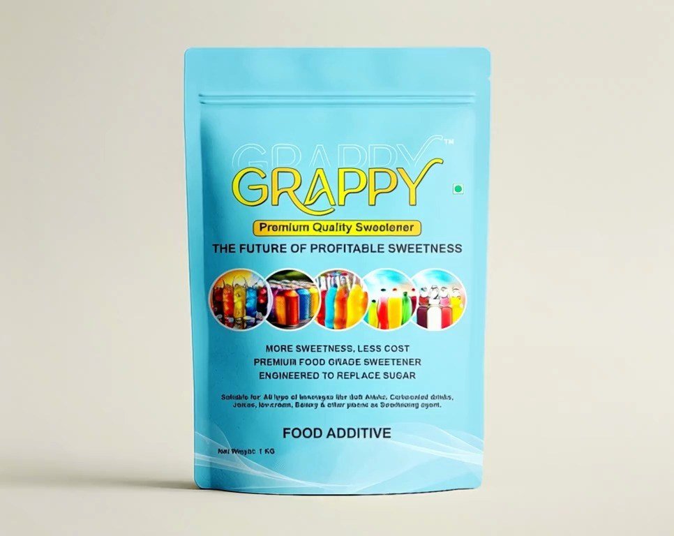 Grappy Premium Quality Sweetener pouch, net weight 1 kg